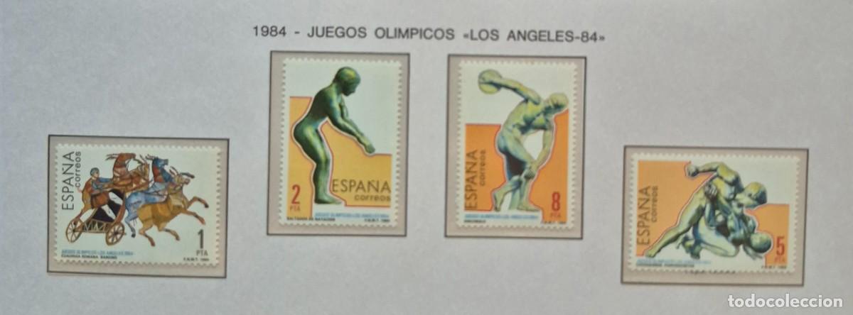 Stamps: A&ntilde;o 1984 - Edifil N 27768/2771** - Los &Aacute;ngeles - Nuevo sin fijasello - Se env&iacute;a el de la imagen