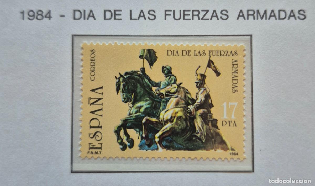 Sellos: A&ntilde;o 1984 - Edifil N 2758** - Dia Fuerzas Armadas - Nuevo sin fijasello - Se env&iacute;a el de la imagen