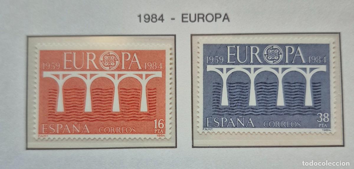 Sellos: A&ntilde;o 1984 - Edifil N 2756/2757** - Europa CEPT - Nuevo sin fijasello - Se env&iacute;a el de la imagen