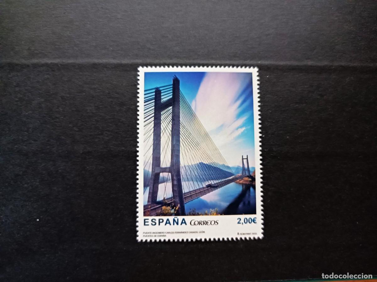 Sellos: Sello nuevo. Puentes. P. Ingeniero Carlos Fdez. Le&oacute;n. 25 Septiembre de 2013. Edifil 4817.