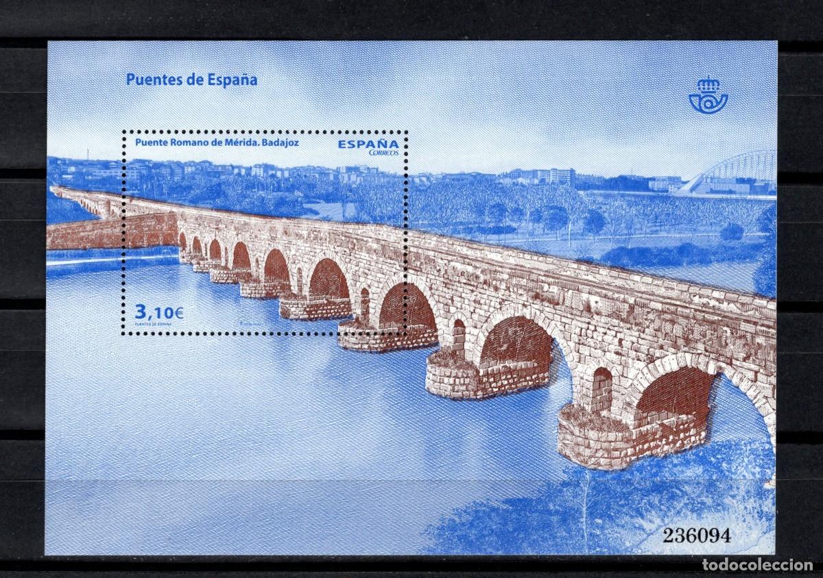 Sellos: Sello nuevo 2013. Puentes. Puente Romano de M&eacute;rida. 25 Septiembre de 2013. Edifil SH 4819.