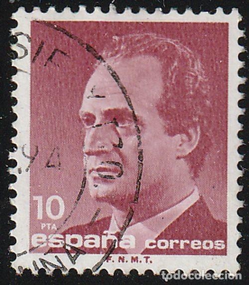 Sellos: Espa&ntilde;a 1986 Edifil 2833 Sello &ordm; D. Juan Carlos I Efigie del Rey Efigie Michel 2723 Yvert 2460 Spain