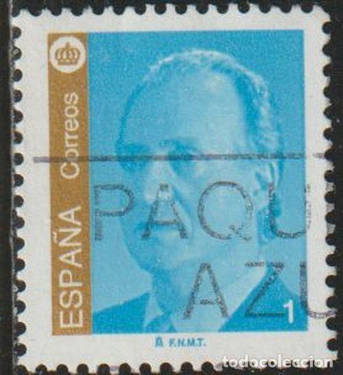Sellos: Espa&ntilde;a 1994 Edifil 3305 Sello &ordm; Personajes Retrato Rey Juan Carlos I Efigie del Rey Michel 3137