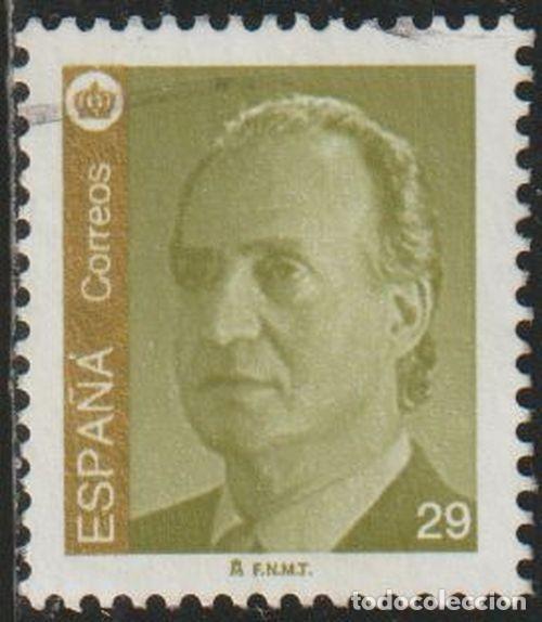 Sellos: Espa&ntilde;a 1994 Edifil 3307 Sello &ordm; Personajes Retrato Rey Juan Carlos I Efigie del Rey Michel 3139