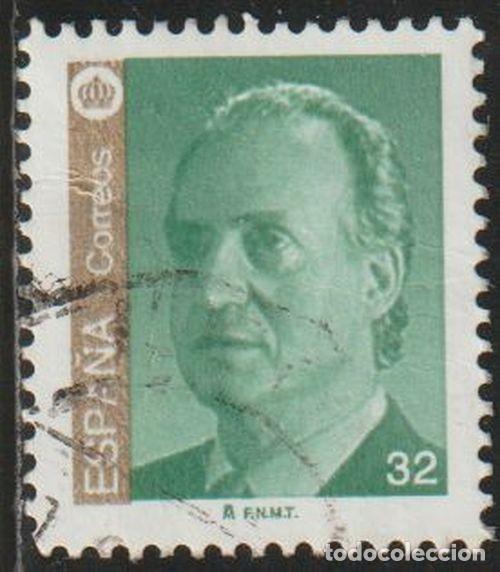 Sellos: Espa&ntilde;a 1997 Edifil 3468 Sello &ordm; Personajes Retrato Rey Juan Carlos I Efigie del Rey Michel 3310