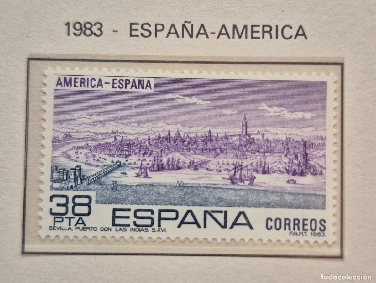 Sellos: A&ntilde;o 1983 - Edifil N 2720** - Am&eacute;rica-Espa&ntilde;a - Nuevo sin fijasello - Se env&iacute;a el de la imagen