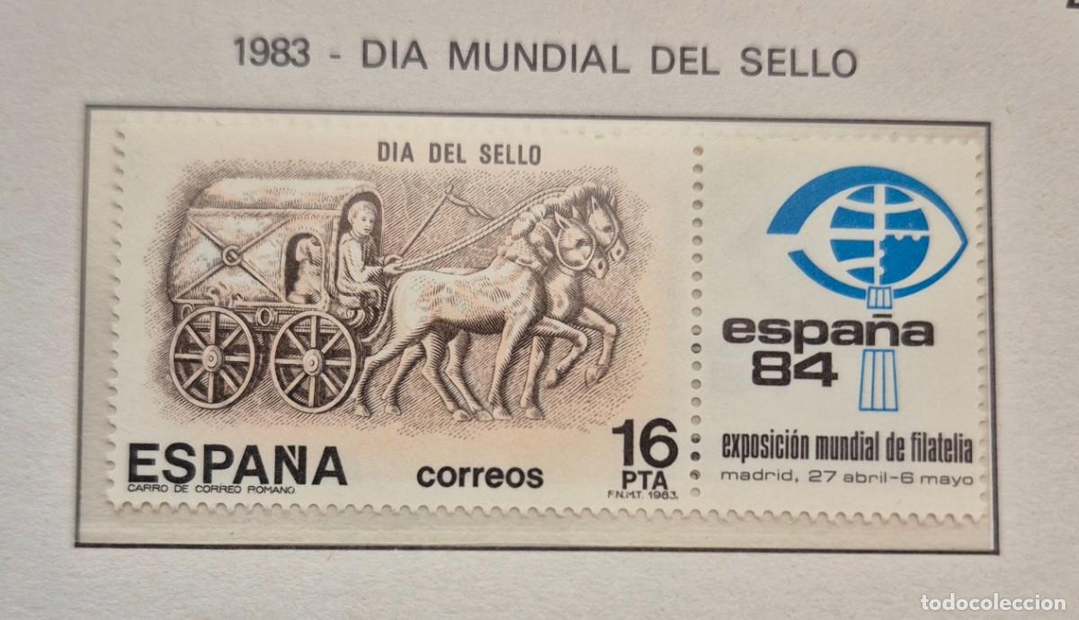 Sellos: A&ntilde;o 1983 - Edifil N 2719** - Dia del sello - Nuevo sin fijasello - Se env&iacute;a el de la imagen