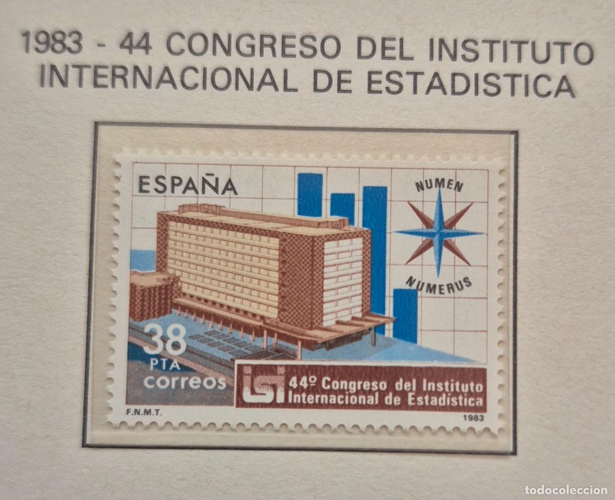 Sellos: A&ntilde;o 1983-Edifil N 2718**-Congreso de estadistica - Nuevo sin fijasello - Se env&iacute;a el de la imagen