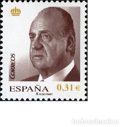 Sellos: Edifil 4364 sello nuevo Espa&ntilde;a 2008 MNH Rey Juan Carlos I serie basica