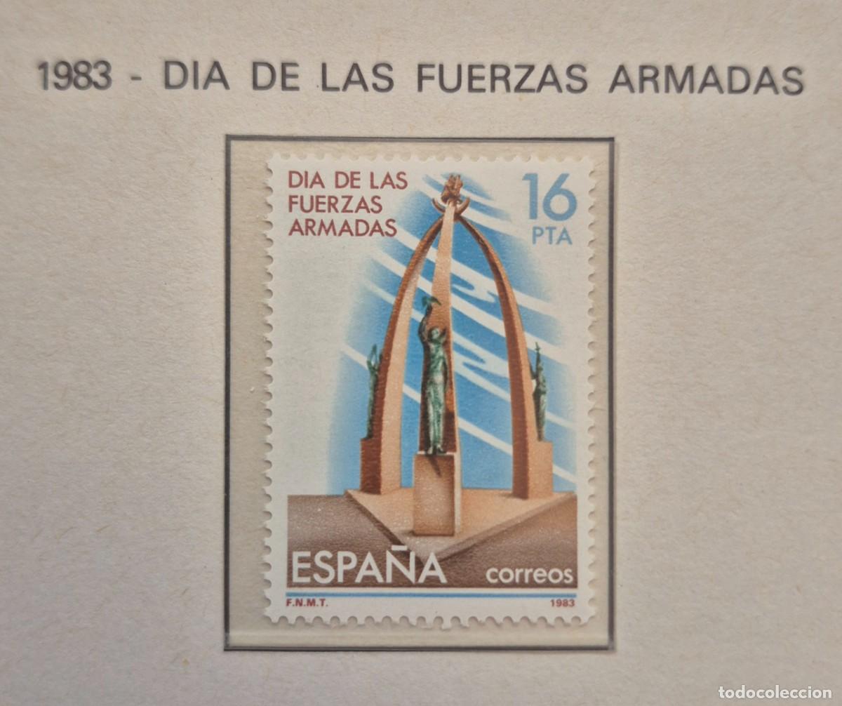 Sellos: A&ntilde;o 1983 - Edifil N 2710**-Dia d las Fuerzas armadas- Nuevo sin fijasello - Se env&iacute;a el de la imagen