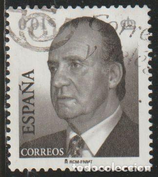 Sellos: Espa&ntilde;a 2002 Edifil 3857 Sello &ordm; Personajes Rey Juan Carlos I Efigie Michel 3704 Yvert 3424 Spain