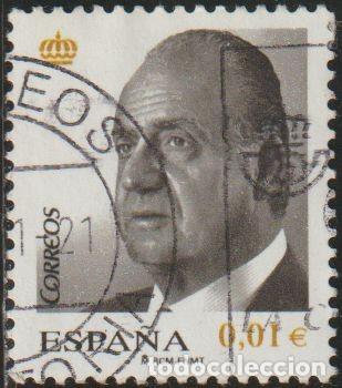 Sellos: Espa&ntilde;a 2008 Edifil 4360 Sello &ordm; D. Juan Carlos I Efigie del Rey Michel 4279 Yvert 3984 Spain Stamps