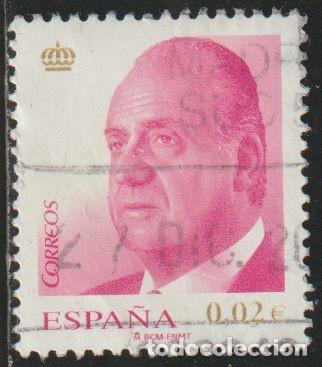 Sellos: Espa&ntilde;a 2008 Edifil 4361 Sello &ordm; D. Juan Carlos I Efigie del Rey Michel 4280 Yvert 3985 Spain Stamps