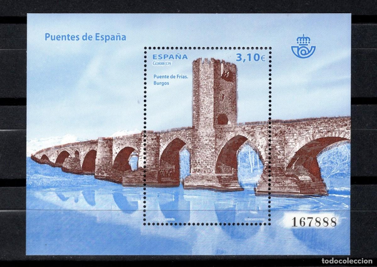 Sellos: Sello nuevo. Puentes. Puente de Fr&iacute;as. Burgos. 9 Octubre 2013. Edifil SH 4825.