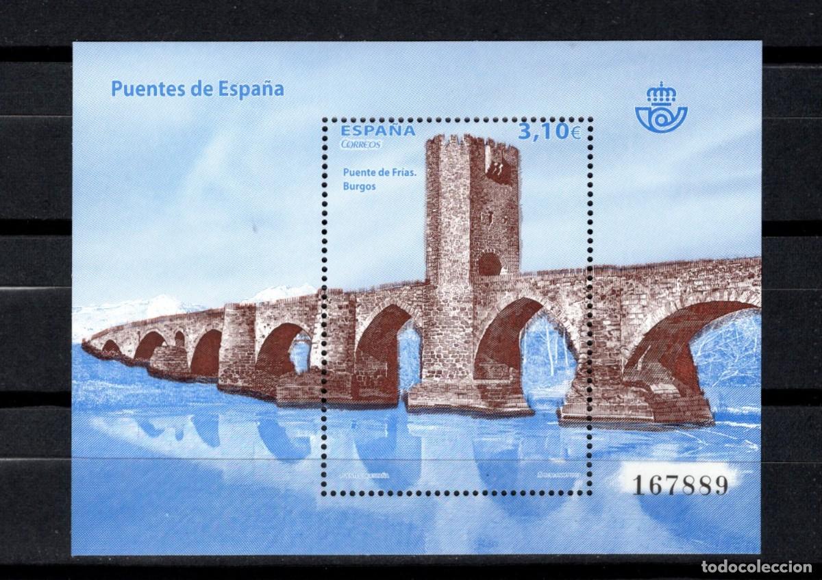 Sellos: Sello nuevo. Puentes. Puente de Fr&iacute;as. Burgos. 9 Octubre 2013. Edifil SH 4825.