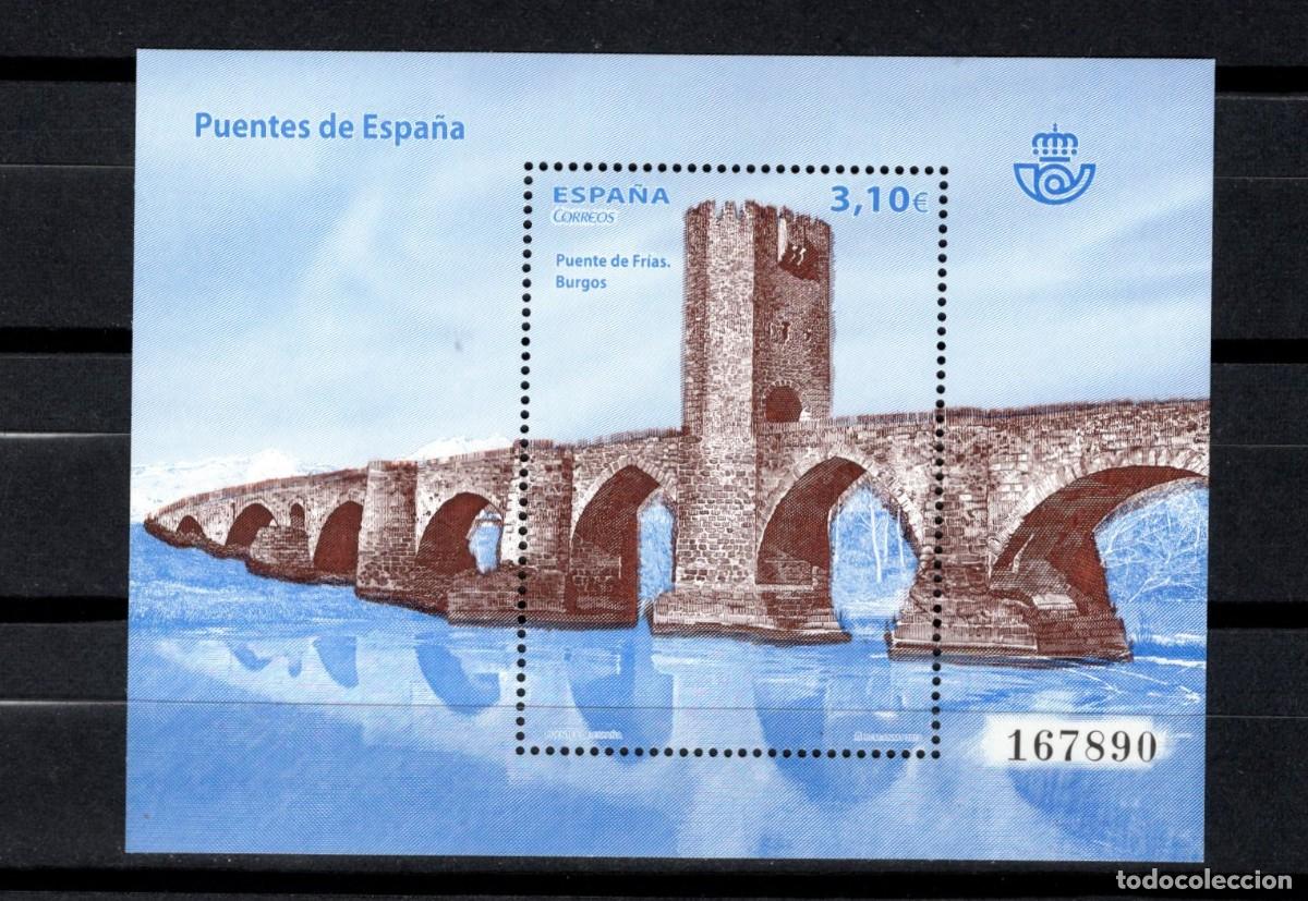 Sellos: Sello nuevo. Puentes. Puente de Fr&iacute;as. Burgos. 9 Octubre 2013. Edifil SH 4825.