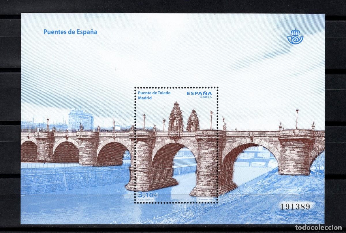 Sellos: Sello nuevo. Puentes. Puente de Toledo. Madrid. 9 Octubre 2013. Edifil SH 4826.
