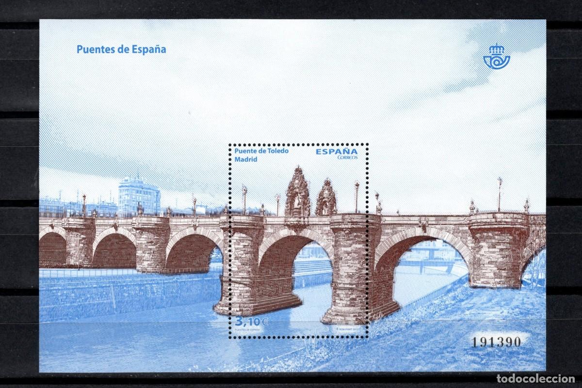 Sellos: Sello nuevo. Puentes. Puente de Toledo. Madrid. 9 Octubre 2013. Edifil SH 4826.