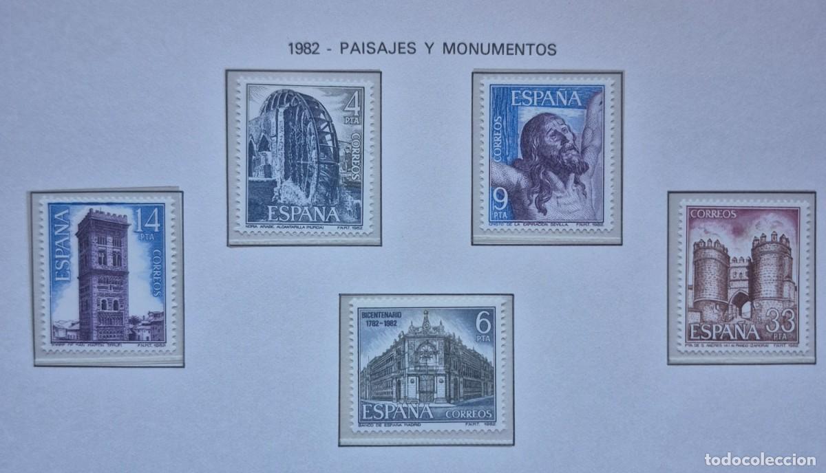 Sellos: A&ntilde;o 1982-Edifil N 2676/2680**-Paisajes y Monumentos - Nuevo sin fijasello - Se env&iacute;a el de la imagen