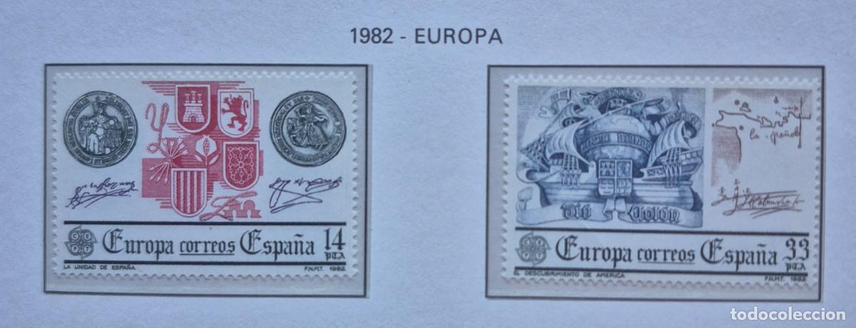 Sellos: A&ntilde;o 1982 - Edifil N 2657/2658** - Europa - Nuevo sin fijasello - Se env&iacute;a el de la imagen