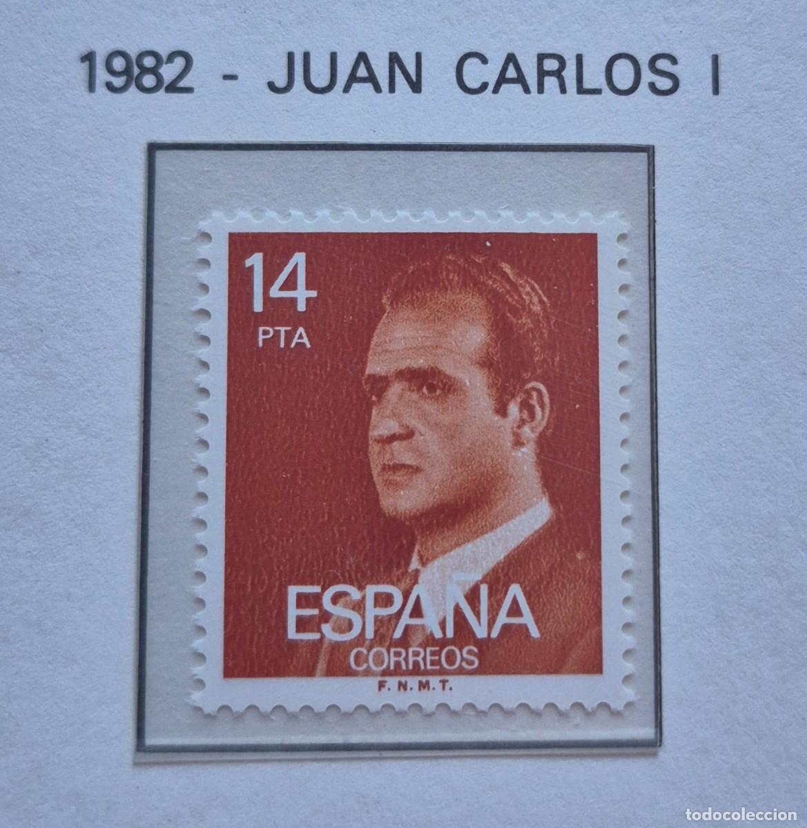 Sellos: A&ntilde;o 1982 - Edifil N 2650** - Juan Carlos I - Nuevo sin fijasello - Se env&iacute;a el de la imagen