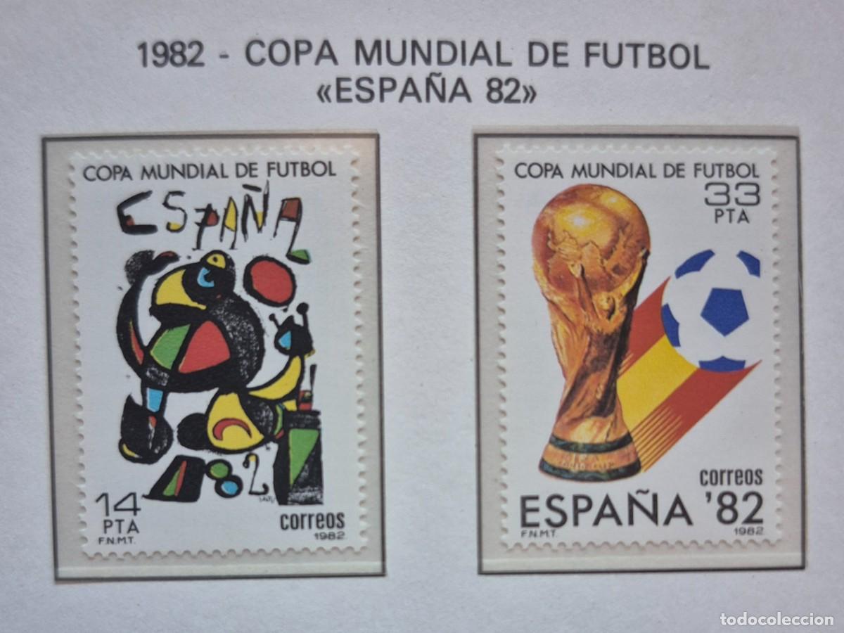 Sellos: A&ntilde;o 1982 - Edifil N 2644/2645** - Mundial Espa&ntilde;a 82 - Nuevo sin fijasello - Se env&iacute;a el de la imagen