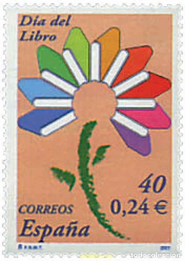 Sellos: 86826 MNH ESPA&Ntilde;A 2001 DIA DEL LIBRO