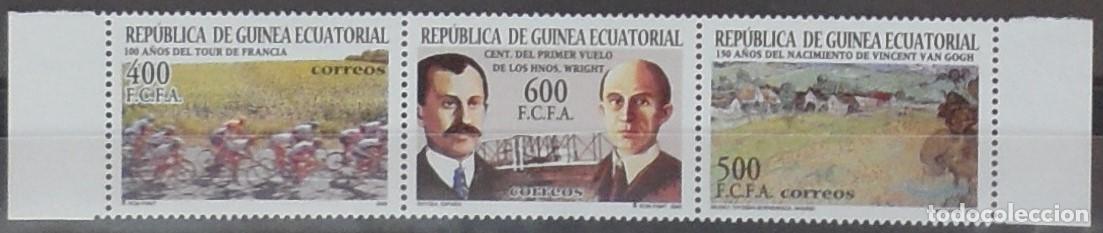 Sellos: 2004-ESPA&Ntilde;A-EXCOLONIA-GUINEA-SELLOS NUEVOS-VER FOTO-N&ordm;330/2-EFEMERIDES