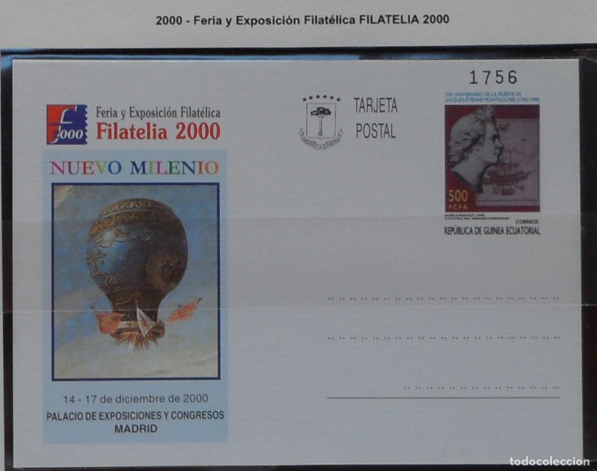 Sellos: 2000-ESPA&Ntilde;A-EXCOLONIA-GUINEA-ENTEROS POSTALES-VER FOTO-N&ordm;8-FILATELIA 2000MADRID