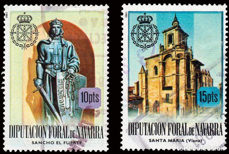 Sellos: Espa&ntilde;a - Fiscales - Diputaci&oacute;n Foral Navarra - Alemany o 407/8 - 1980