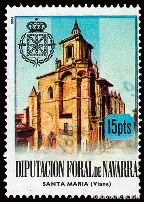 Sellos: Espa&ntilde;a - Fiscales - Diputaci&oacute;n Foral Navarra - Alemany o 408 - 1980 - 15 Ptas.