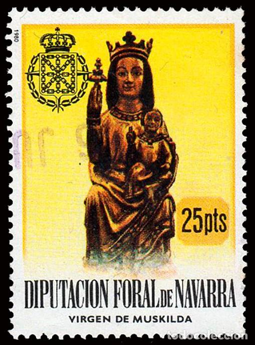 Sellos: Espa&ntilde;a - Fiscales - Diputaci&oacute;n Foral Navarra - Alemany o 409 - 1980 - 25 Ptas.