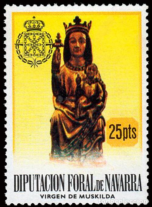 Francobolli: Espa&ntilde;a - Fiscales - Diputaci&oacute;n Foral Navarra - Alemany (*) 421 - 1981 - 25 Ptas.