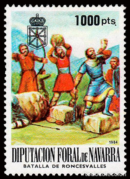 Francobolli: Espa&ntilde;a - Fiscales - Diputaci&oacute;n Foral Navarra - Alemany (*) 430 - 1984 - 1000 Ptas.