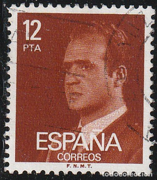 Sellos: Espa&ntilde;a 1976 Edifil 2349 Sello &ordm; Personajes Retrato del Rey Juan Carlos I Michel 2242x Yvert 1995
