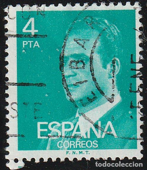 Sellos: Espa&ntilde;a 1977 Edifil 2391 Sello &ordm; Personajes Retrato Rey Juan Carlos I Michel 2282x Yvert 2035 Spain