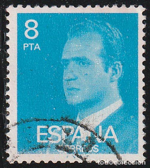 Sellos: Espa&ntilde;a 1977 Edifil 2393 Sello &ordm; Personajes Retrato Rey Juan Carlos I Michel 2306x Yvert 2058 Spain
