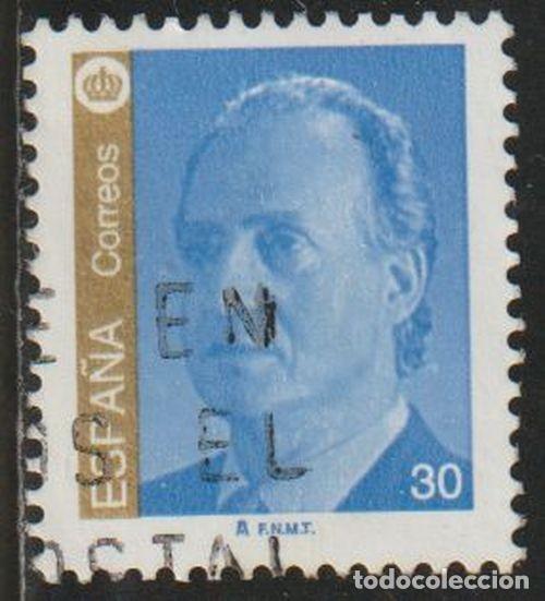 Sellos: Espa&ntilde;a 1995 Edifil 3380 Sello &ordm; Personajes Retrato Rey Juan Carlos I Efigie del Rey Michel 3194