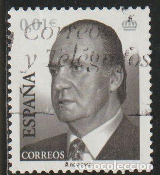 Sellos: Espa&ntilde;a 2002 Edifil 3857 Sello &ordm; Personajes Rey Juan Carlos I Efigie Michel 3704 Yvert 3424 Spain
