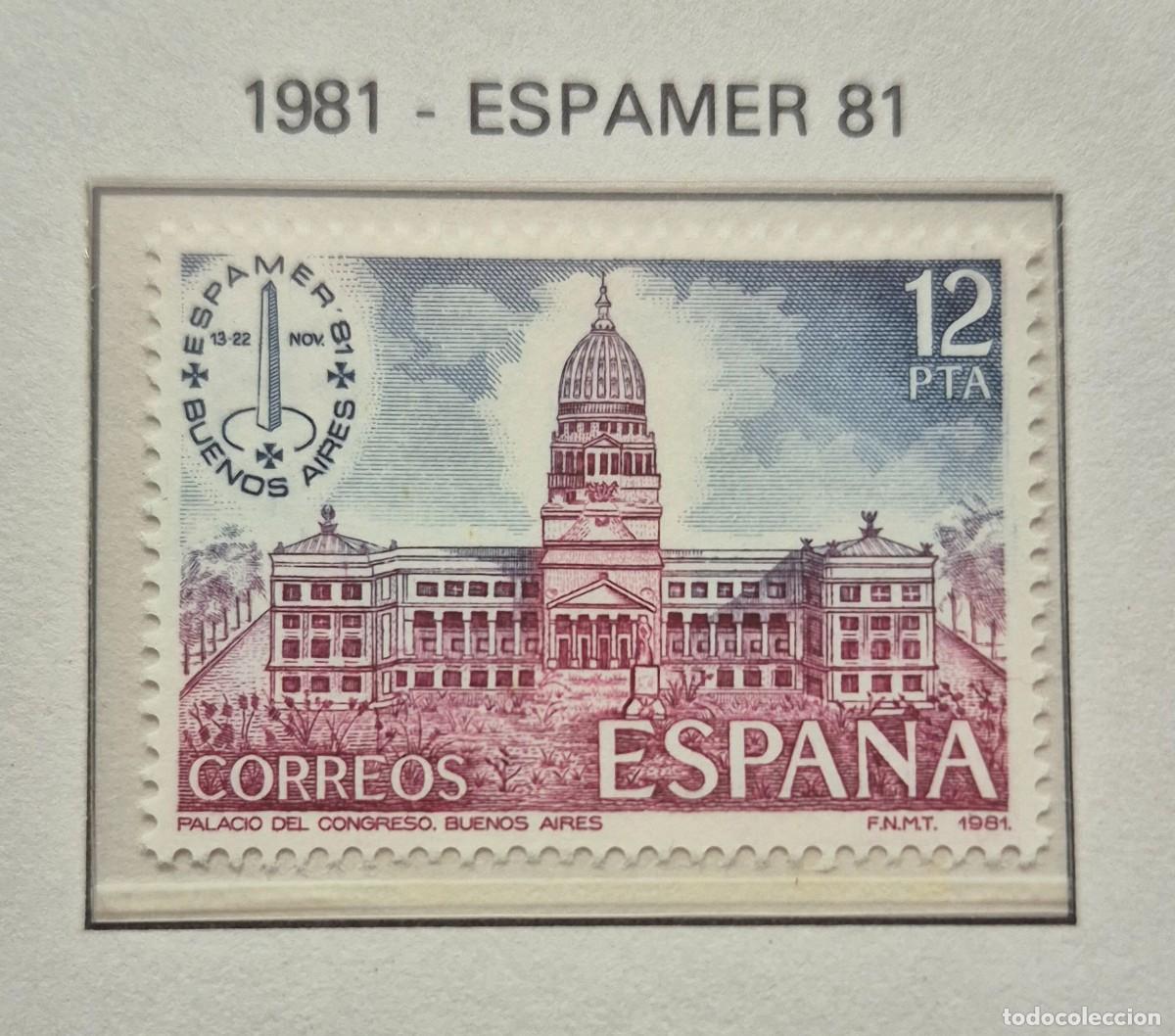 Sellos: A&ntilde;o 1981 - Edifil N 2632** - EXPAMER 81 - Nuevo sin fijasello - Se env&iacute;a el de la imagen