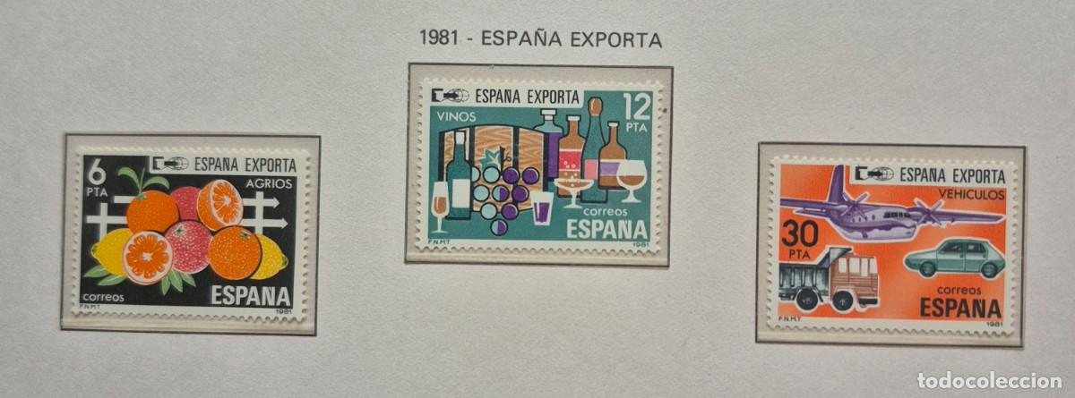 Selos: A&ntilde;o 1981 - Edifil N 2626/2628** - Espa&ntilde;a Exporta - Nuevo sin fijasello - Se env&iacute;a el de la imagen