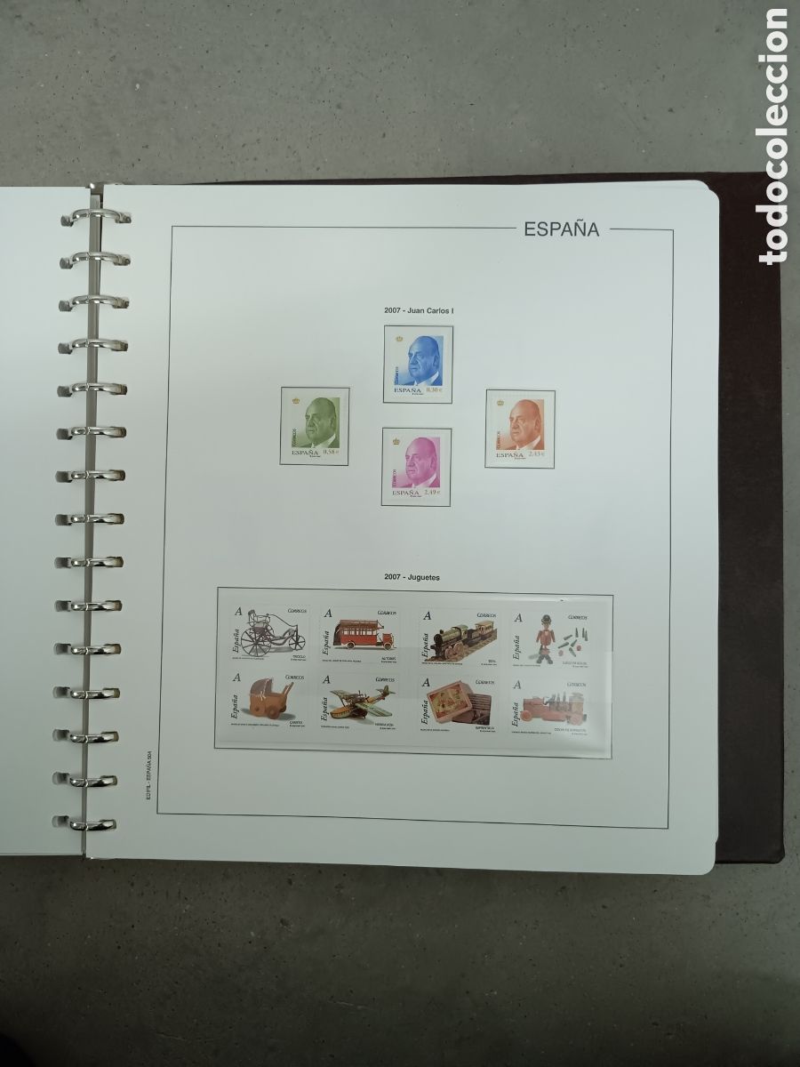 Sellos: A&Ntilde;O COMPLETO 2007 - SELLOS ESPA&Ntilde;A EN 13 HOJAS EDIFIL Y FILOESTUCHES INCLUSO PRUEBAS OFICIALES MNH **