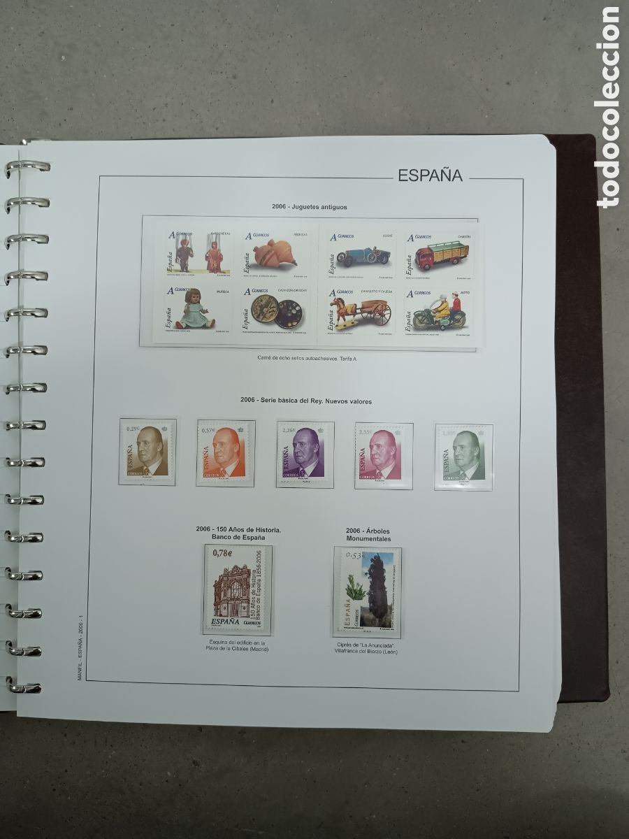 Sellos: A&Ntilde;O COMPLETO 2006 - SELLOS ESPA&Ntilde;A EN 17 HOJAS MANFIL Y FILOESTUCHES INCLUSO PRUEBAS OFICIALES MNH **
