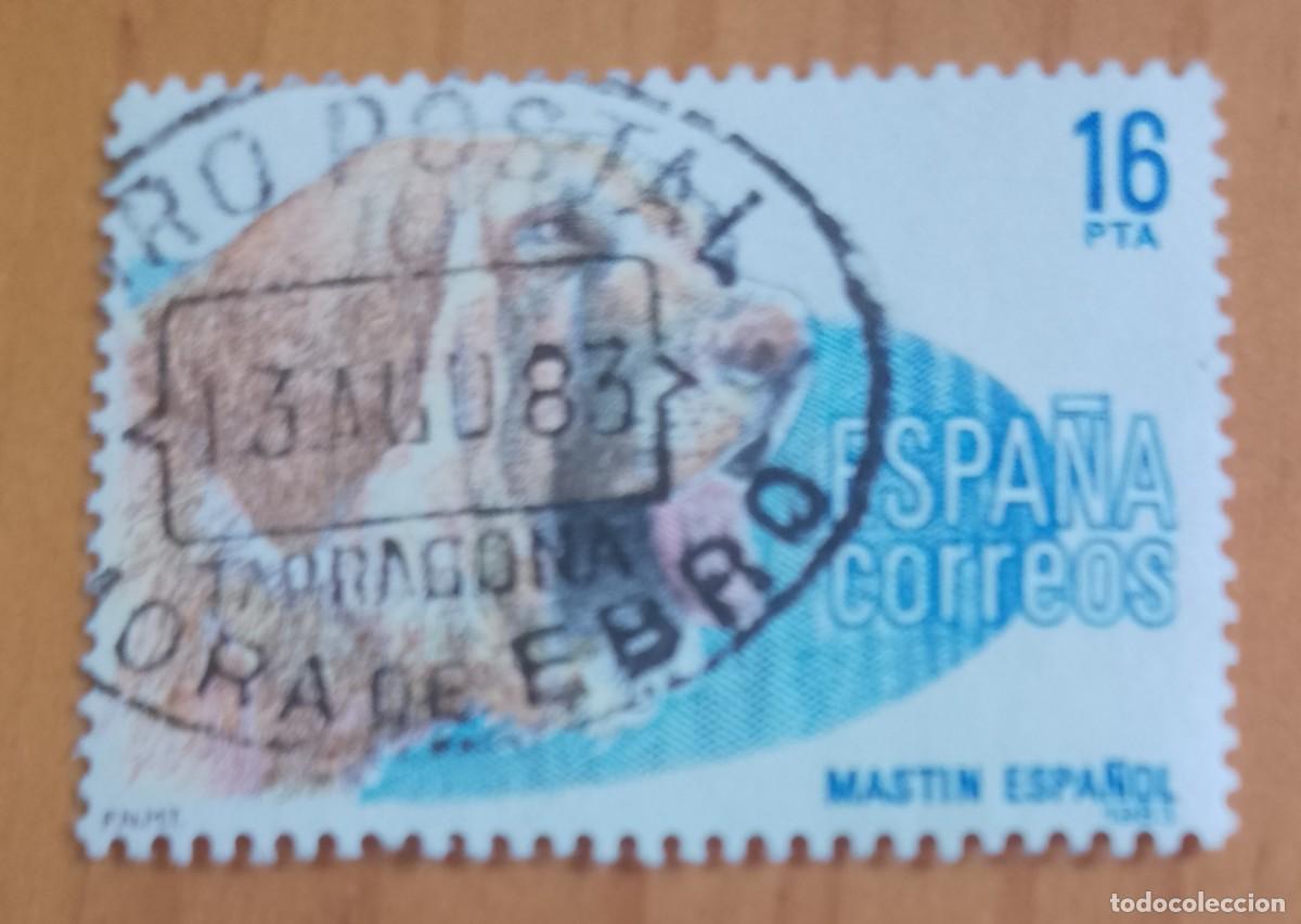 Sellos: ESPA&Ntilde;A, A&Ntilde;O 1983, EDIFIL 2712, MATASELLOS IDENTIFICATIVO: 13 AGO 83 MORA DE EBRO TARRAGONA