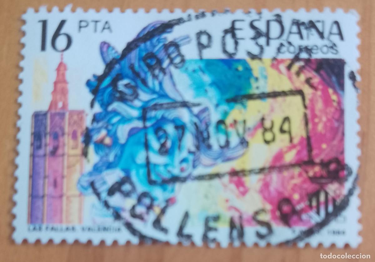 Sellos: ESPA&Ntilde;A, A&Ntilde;O 1984, EDIFIL 2745 FALLAS, MATASELLO IDENTIFICATIVO: 27.NOV.84 POBLENSA