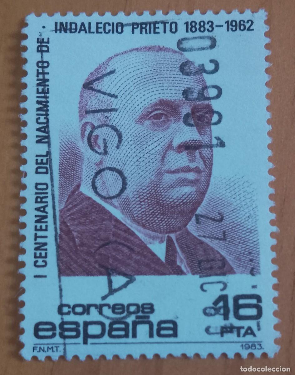 Sellos: ESPA&Ntilde;A, A&Ntilde;O 1984, EDIFIL 2731 I. PRIETO, MATASELLO IDENTIFICATIVO: 03.9.91 VIGO