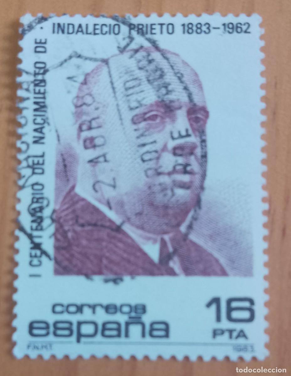 Sellos: ESPA&Ntilde;A, A&Ntilde;O 1984, EDIFIL 2731 I. PRIETO, MATASELLO IDENTIFICATIVO: 2 ABR 84 MADRID