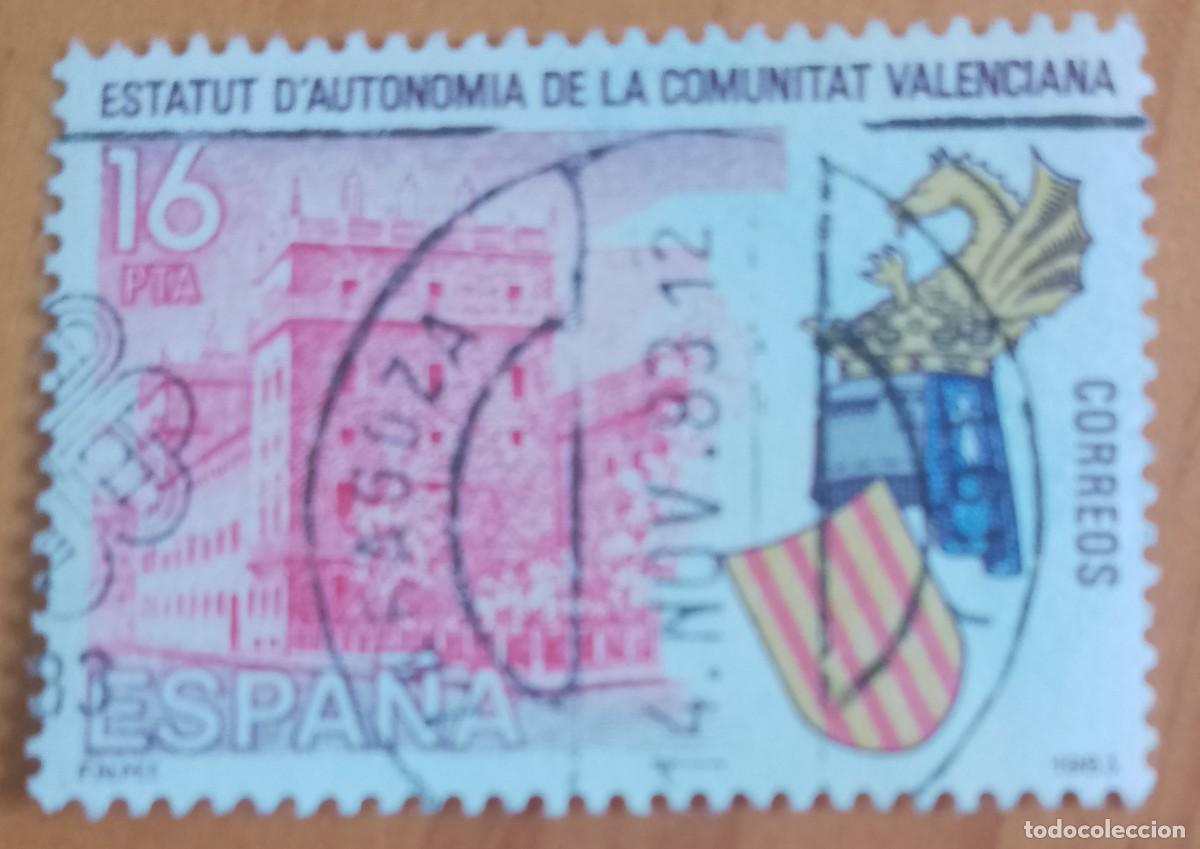 Sellos: ESPA&Ntilde;A, A&Ntilde;O 1983, EDIFIL 2691 VALENCIA, MATASELLO IDENTIFICATIVO: 14.NOV.83 ZARAGOZA