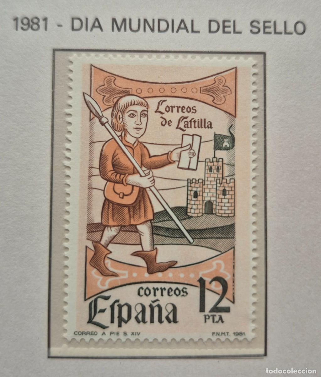Sellos: A&ntilde;o 1981 - Edifil N 2621** - Dia del sello - Nuevo sin fijasello - Se env&iacute;a el de la imagen