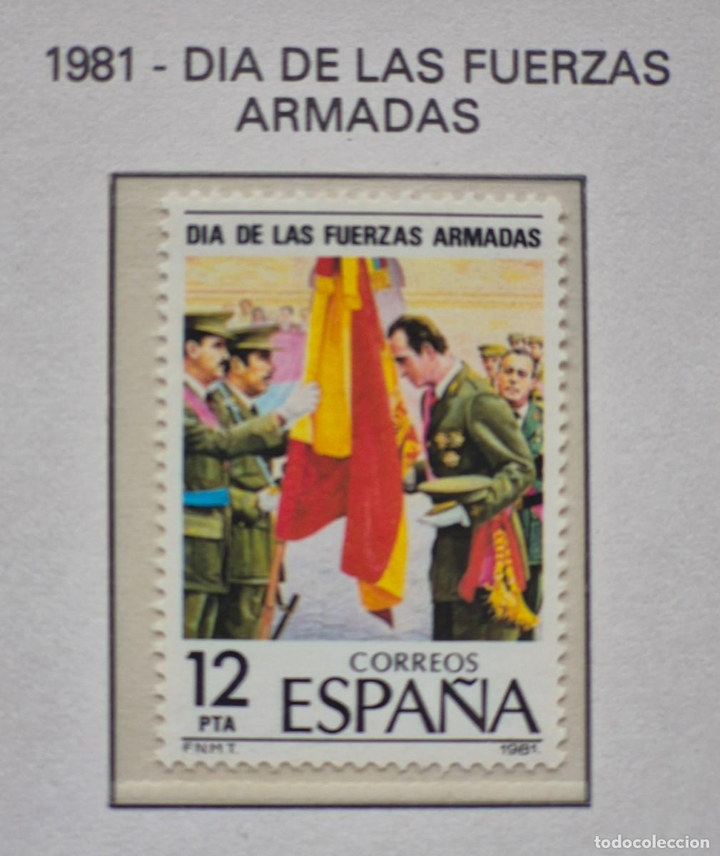 Sellos: A&ntilde;o 1981 - Edifil N 2617**-Dia de las Fuerzas armadas-Nuevo sin fijasello - Se env&iacute;a el de la imagen